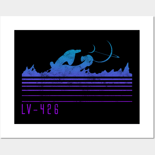 LV-426 Horizon Wall Art by CCDesign